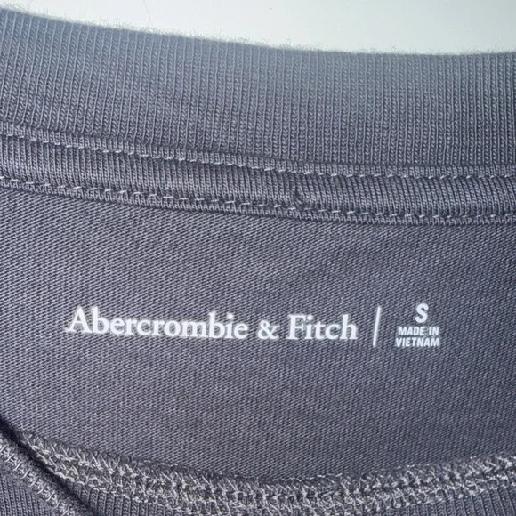 Abercrombie & Fitch Dark Grey T-Shirt Maxi Dress - Picture 5 of 6